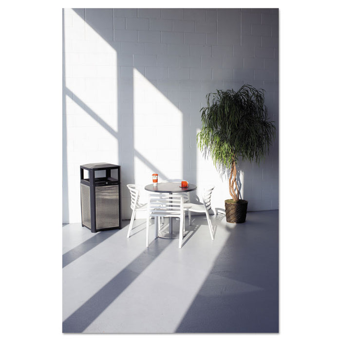 Entourage Stack Chairs, White Seat/White Back, White Base, 4/Carton