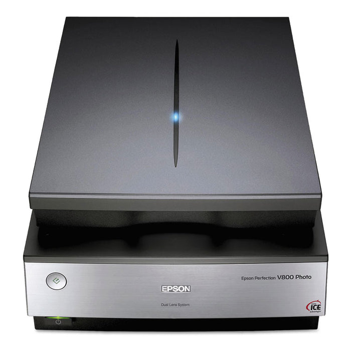 Perfection V800 Photo Scanner, Scans Up to 8.5" x 11.7", 6400 dpi Optical Resolution