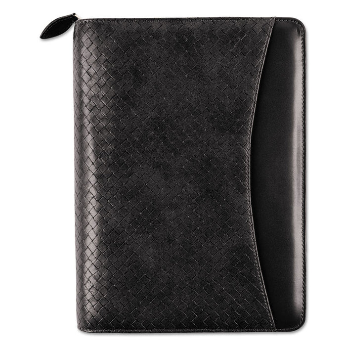 Woven Vinyl Starter Set, 8 1/2 x 5 1/2, Black Cover