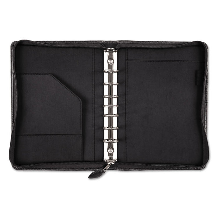 Woven Vinyl Starter Set, 8 1/2 x 5 1/2, Black Cover