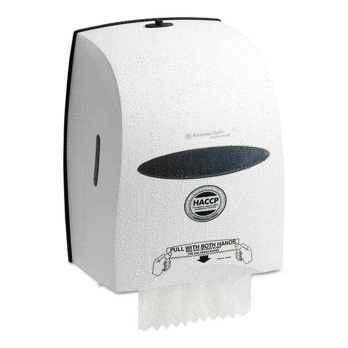 Sanitouch Hard Roll Towel Dispenser, 12.63 x 10.2 x 16.13, White