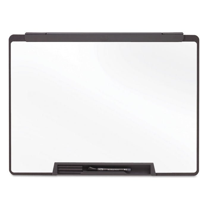 Motion Portable Dry Erase Board, 24 x 18, White, Black Frame