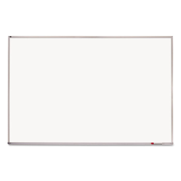 Porcelain Magnetic Whiteboard, 96 x 48, Aluminum Frame