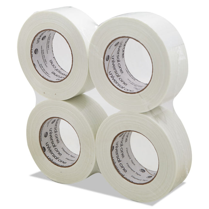 350# Premium Filament Tape, 3" Core, 48 mm x 54.8 m, Clear