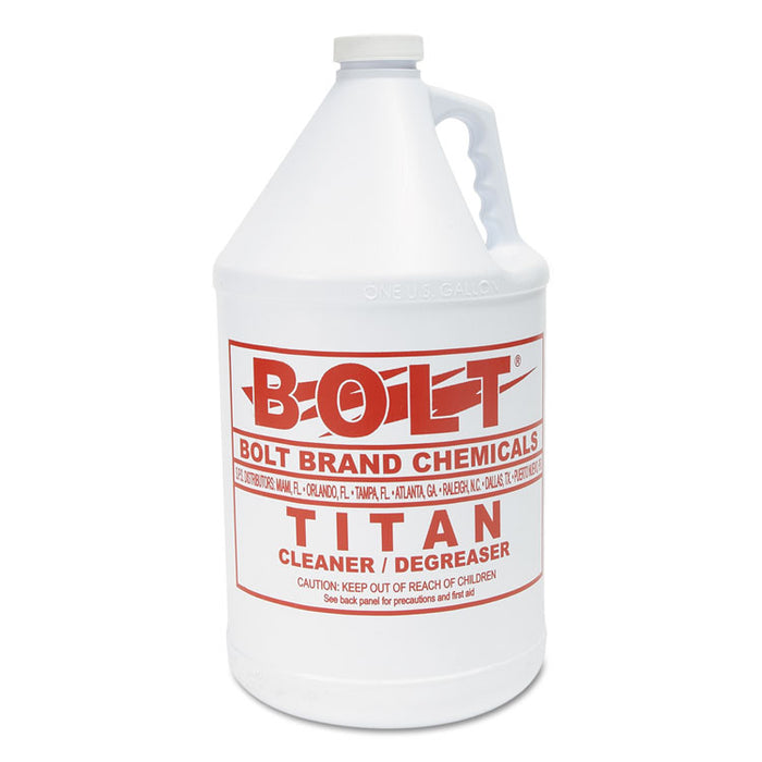 Titan Liquid BSD Degreaser, 1 gal, Bottle, 4/Carton