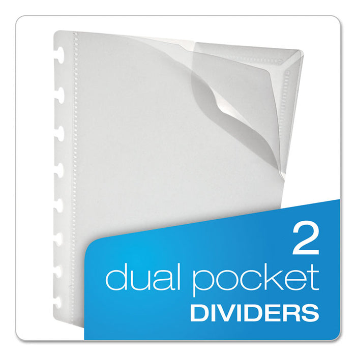 Versa Crossover Notebook, 3 Subject, Wide/Legal Rule, Navy Cover, 11 x 8.5, 60 Sheets