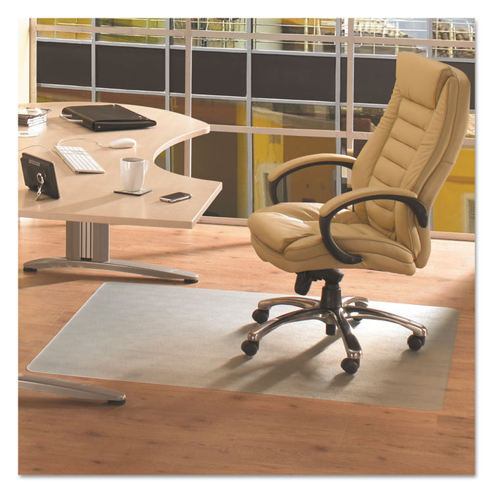EcoTex Revolutionmat Recycled Chair Mat for Hard Floors, 48 x 36