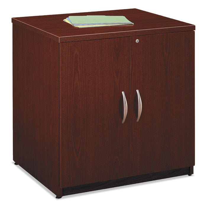 Series C Collection 30W Storage Cabinet, Mahogany