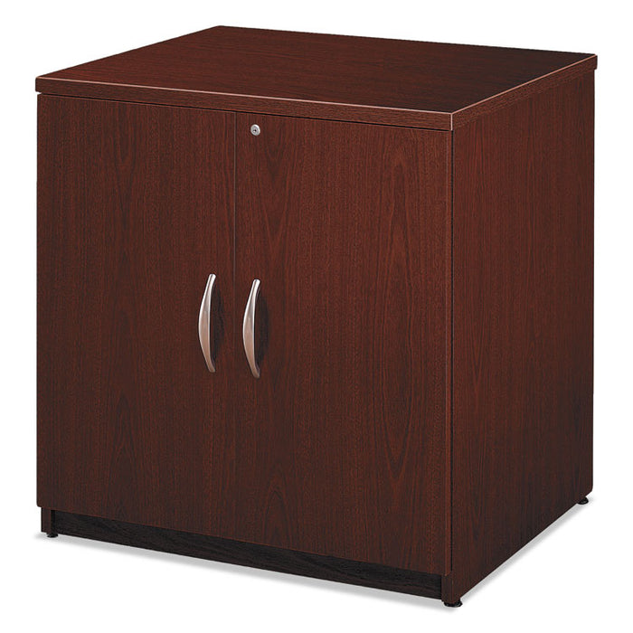 Series C Collection 30W Storage Cabinet, Mahogany