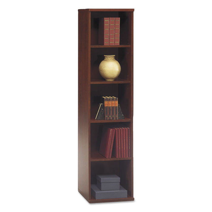 Series C Collection 18W 5 Shelf Bookcase, Hansen Cherry