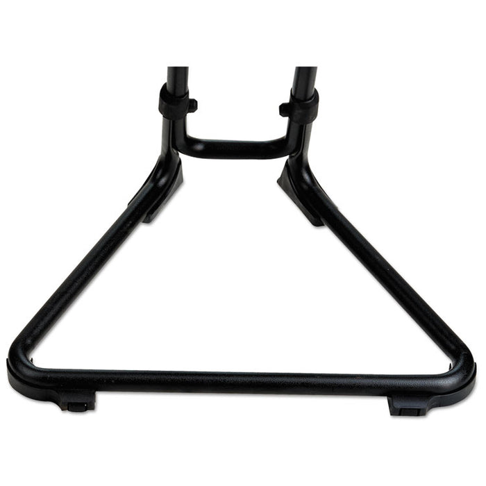 Alera SS Series Sit/Stand Adjustable Stool, Black/Black, Black Base