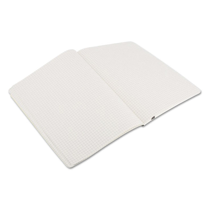 Classic Softcover Notebook, 1 Subject, Quadrille Rule, Black Cover, 10 x 7.5, 192 Sheets