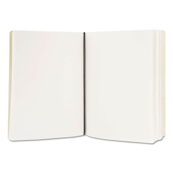 Classic Softcover Notebook, 1 Subject, Unruled, Black Cover, 10 x 7.5, 192 Sheets