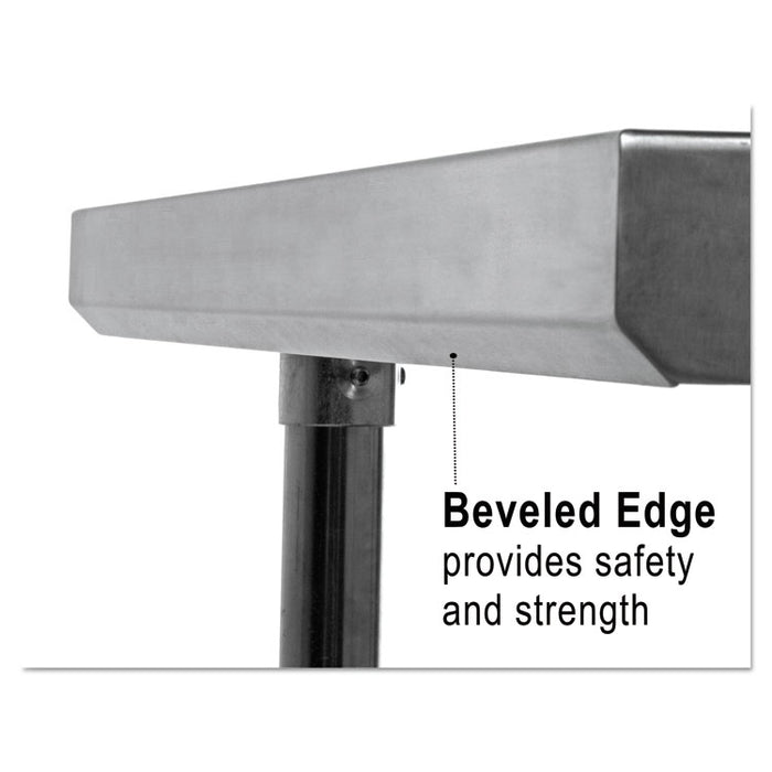 NSF Approved Stainless Steel Foodservice Prep Table, 36 x 30 x 35, Silver