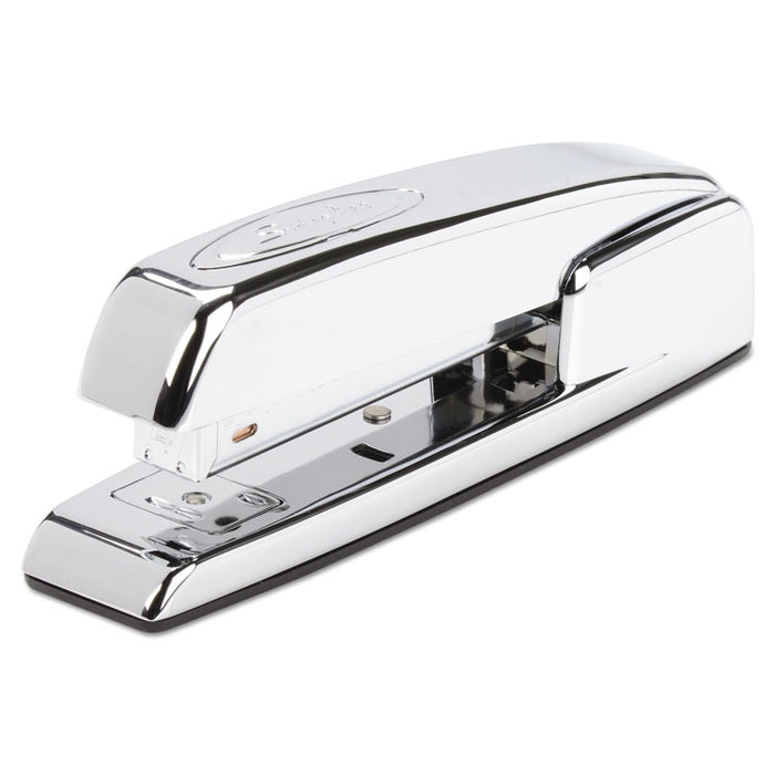 747 Business Full Strip Desk Stapler, 25-Sheet Capacity, Polished Chrome