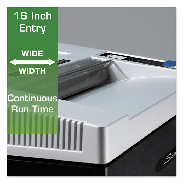 CX30-55 Cross-Cut Commercial Shredder, 30 Manual Sheet Capacity, TAA Compliant