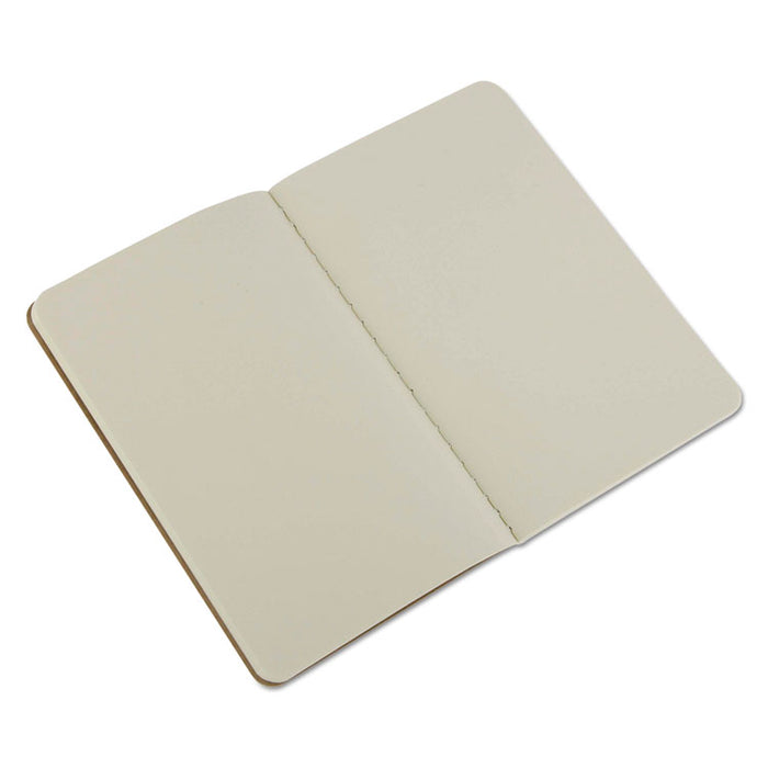 Cahier Journal, 1 Subject, Unruled, Brown Kraft Cover, 5.5 x 3.5, 64 Sheets, 3/Pack
