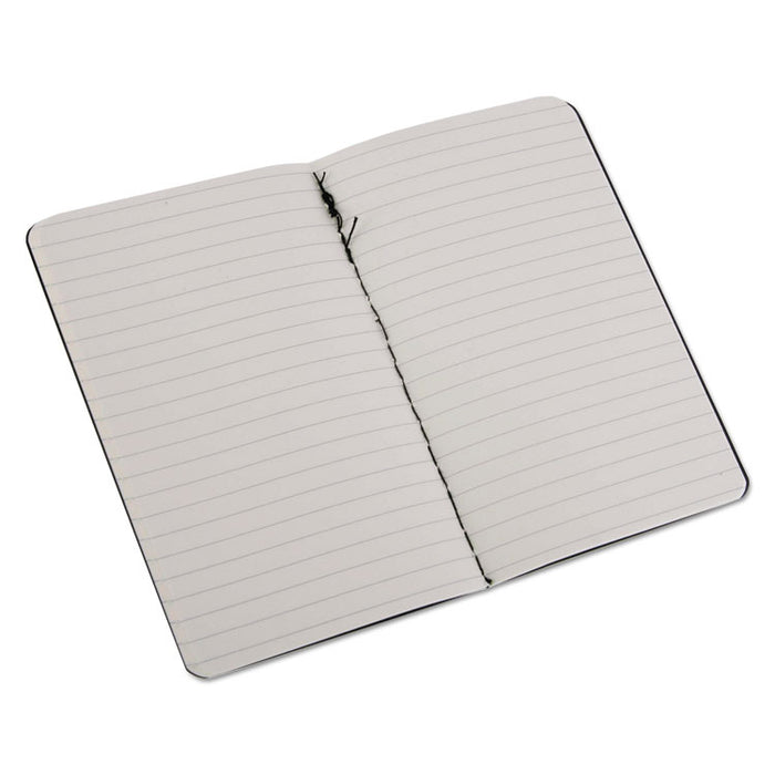 Cahier Journal, Narrow Rule, Black Cover, 5.5 x 3.5, 64 Sheets, 3/Pack