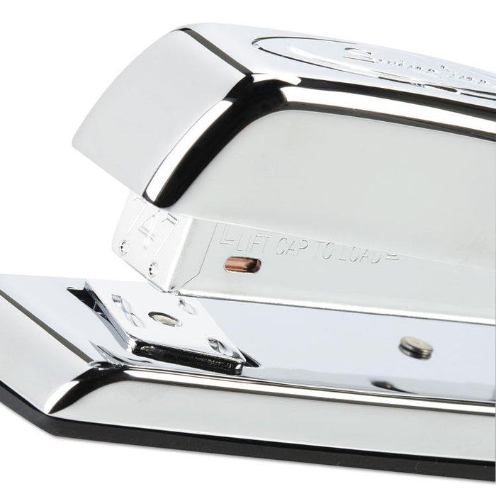 747 Business Full Strip Desk Stapler, 25-Sheet Capacity, Polished Chrome