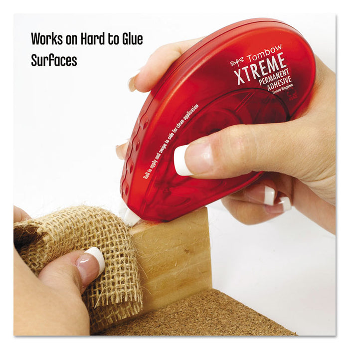 High Performance Adhesive Refill, 0.33" x 39.33 ft, Dries Clear