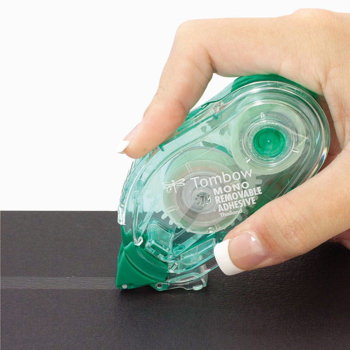 Removable Adhesive Refill, 0.33" x 39.33 ft, Dries White, 3/Pack