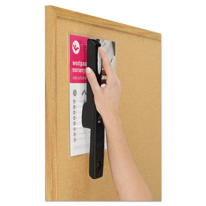 747 Business Full Strip Desk Stapler, 25-Sheet Capacity, Black