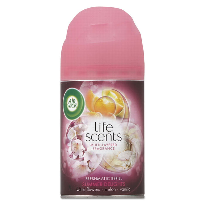 Freshmatic Life Scents Ultra Refill, Summer Delights, 5.89 oz Aerosol Spray