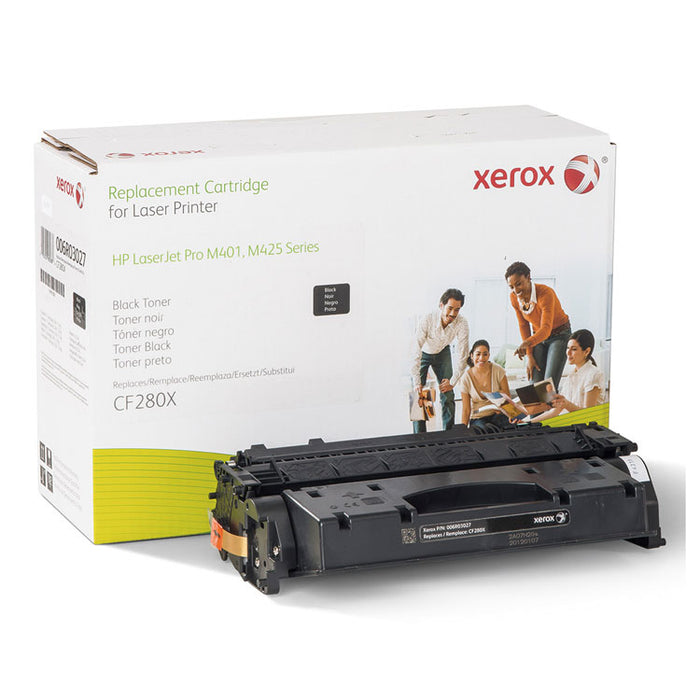 006R03027 Remanufactured CF280X (80X) High-Yield Toner, 8800 Page-Yield, Black