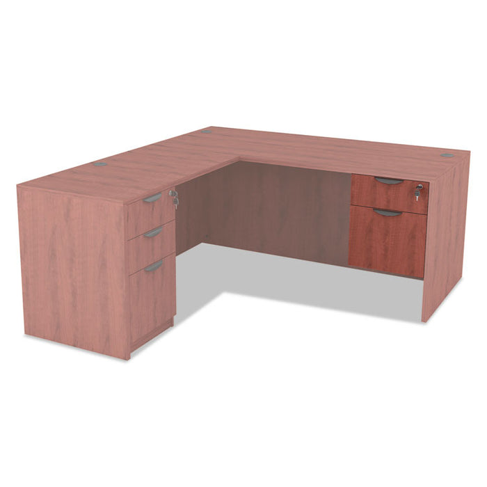 Alera Valencia Series Hanging Pedestal File, Left/Right, 2-Drawer: Box/File, Legal/Letter, Cherry, 15.63 x 20.5 x 19.25