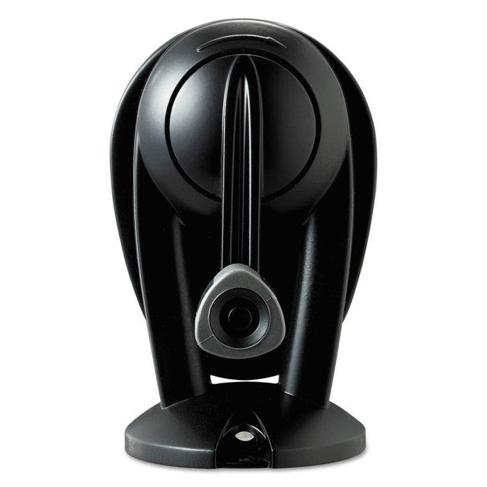 Antimicrobial Manual Pencil Sharpener, Manual, 5.44" x 2.69" x 4.33", Black