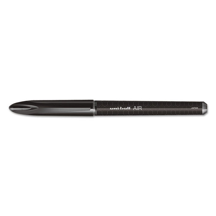AIR Porous Rollerball Pen, Medium 0.7 mm, Black Ink/Barrel, Dozen