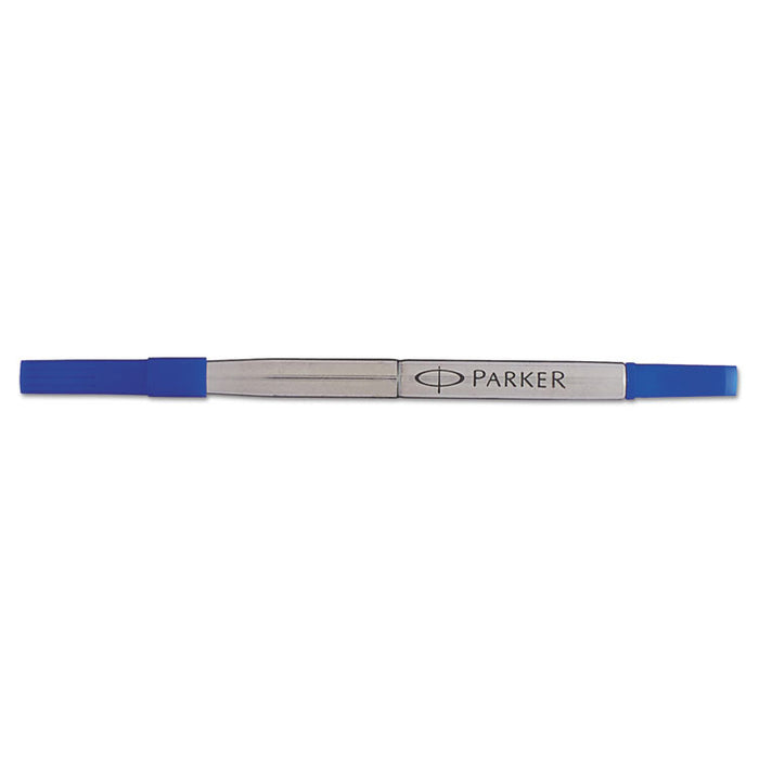 Refill for Parker Roller Ball Pens, Medium Point, Blue Ink