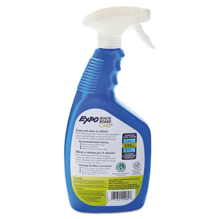 White Board CARE Dry Erase Surface Cleaner, 22 oz Spray Bottle