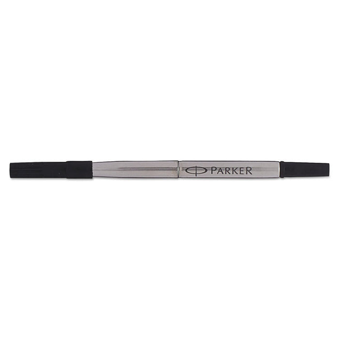 Refill for Parker Roller Ball Pens, Medium Point, Black Ink