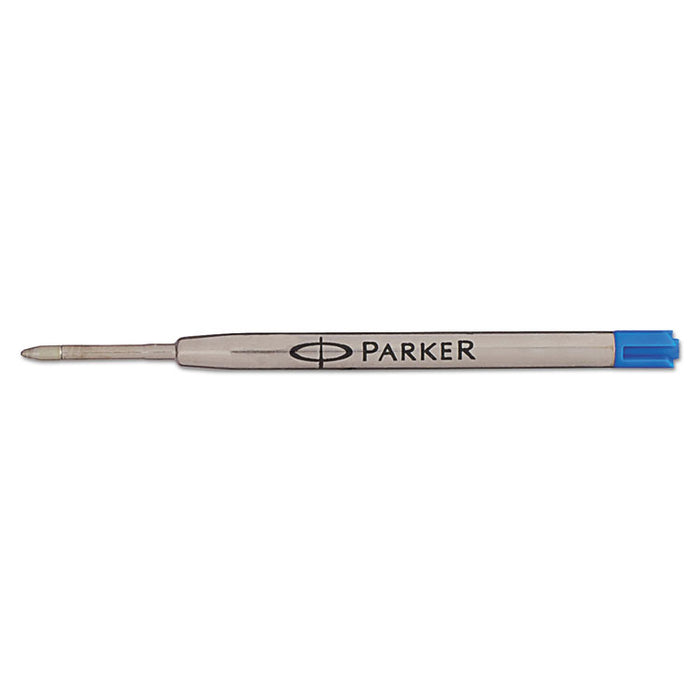 Refill for Parker Ballpoint Pens, Medium Conical Tip, Blue Ink