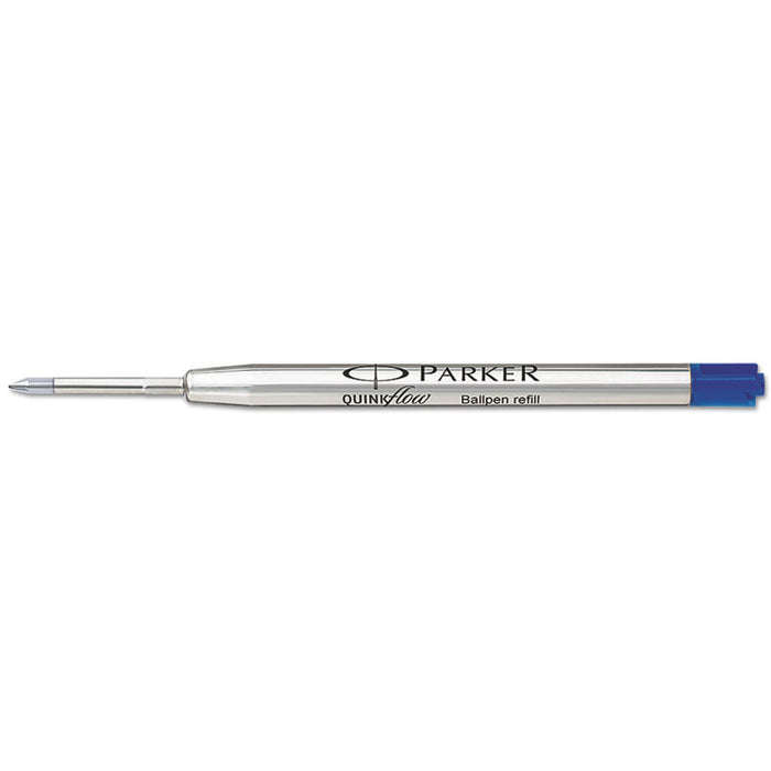 Refill for Parker Ballpoint Pens, Fine Conical Tip, Blue Ink