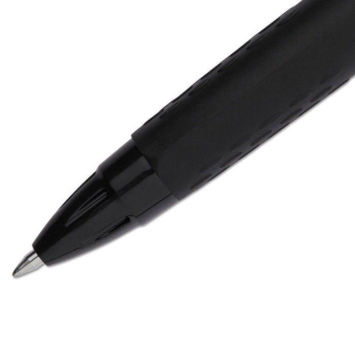 207 BLX Series Retractable Gel Pen, 0.7mm, Black Ink, Translucent Black Barrel