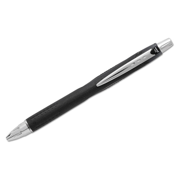 Jetstream Retractable Ballpoint Pen, Bold 1 mm, Black Ink, Black Barrel