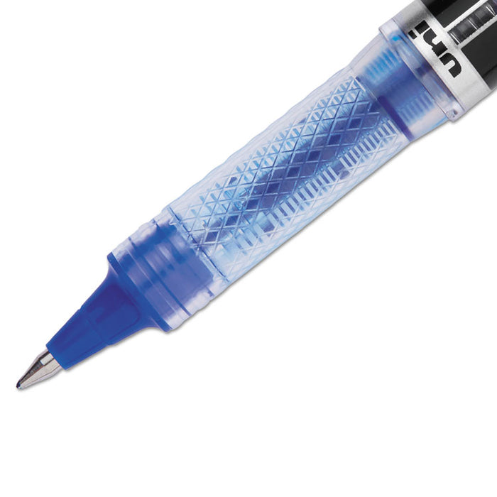 VISION ELITE Roller Ball Pen, Stick, Extra-Fine 0.5 mm, Blue Ink, Blue Barrel