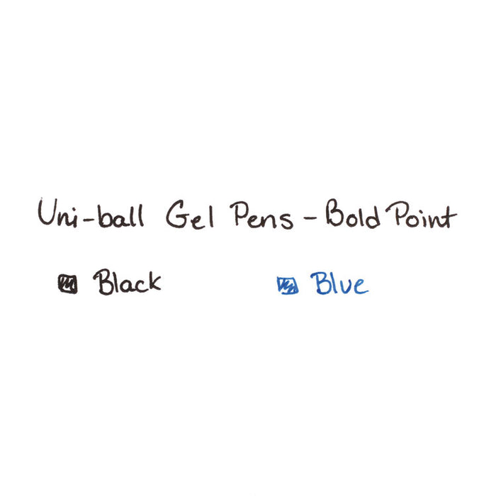 207 Impact Gel Pen, Retractable, Bold 1 mm, Black Ink, Black Barrel