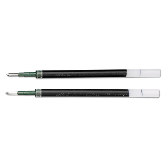 Refill for Gel 207 IMPACT RT Roller Ball Pens, Bold Conical Tip, Black Ink, 2/Pack