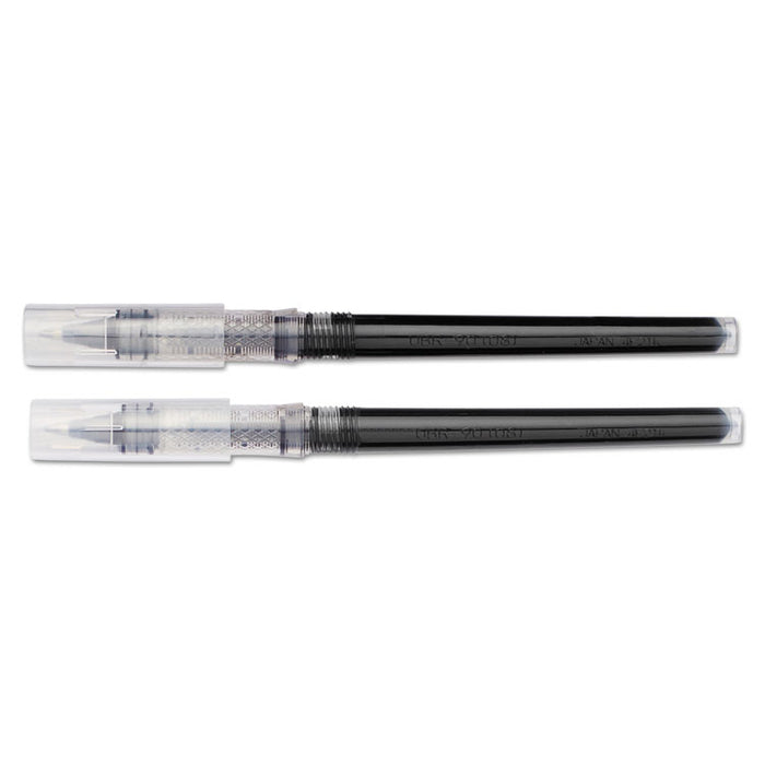 Refill for Vision Elite Roller Ball Pens, Bold Conical Tip, Black Ink, 2/Pack