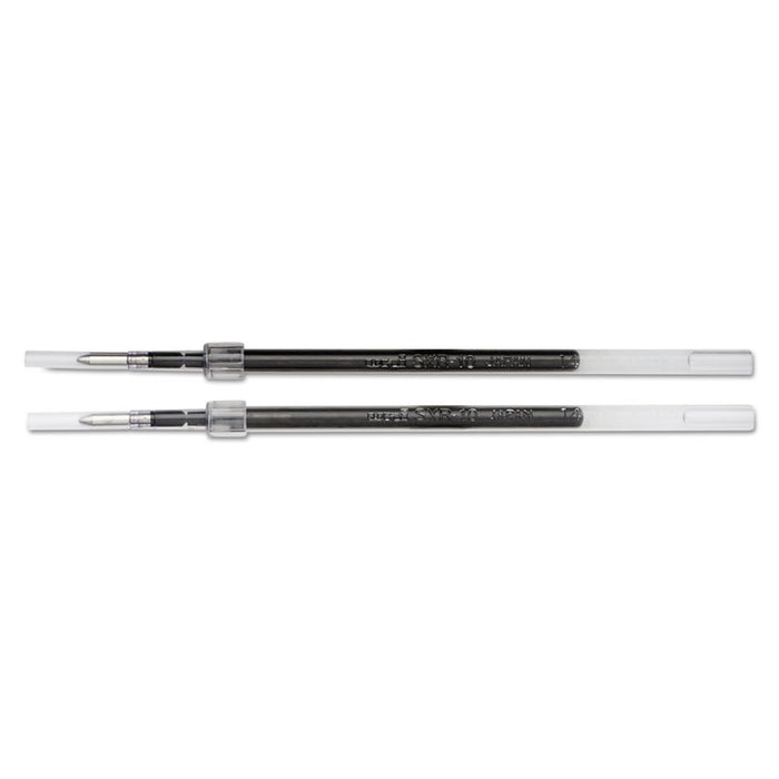 Refill for uni-ball JetStream RT Pens, Bold Point, Black Ink, 2/Pack