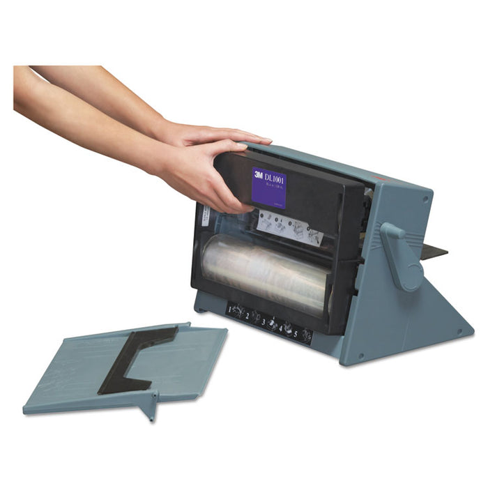 Heat-Free 12" Laminating Machine with 1 DL1005 Cartridge, 12" Max Document Width, 9.2 mil Max Document Thickness