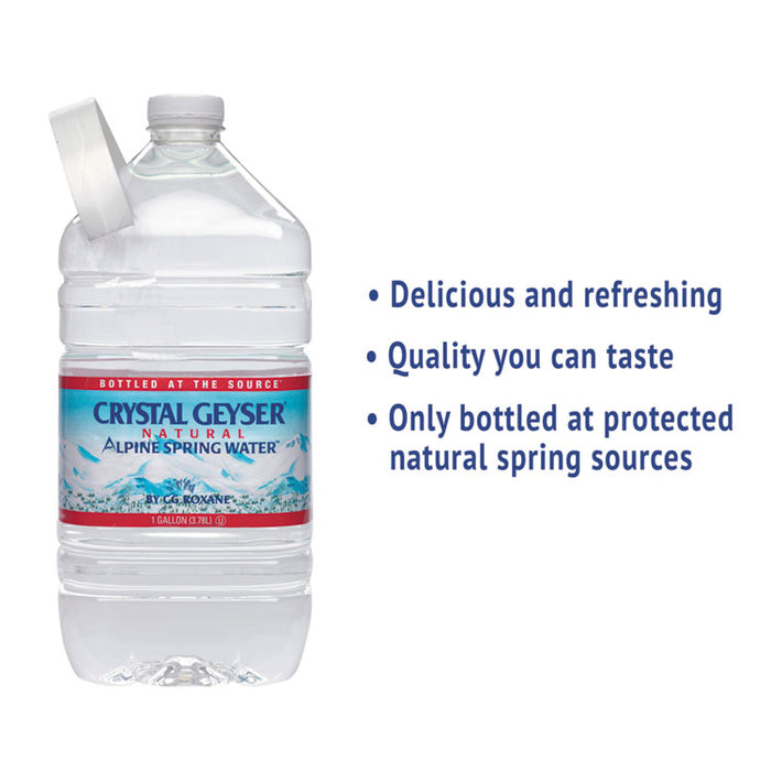 Alpine Spring Water, 1 Gal Bottle, 6/Case