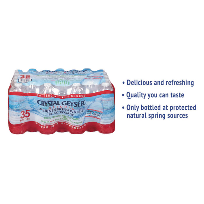 Alpine Spring Water, 16.9 oz Bottle, 35/Case, 54 Cases/Pallet