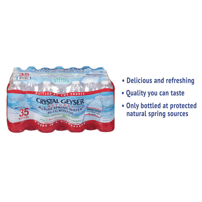 Alpine Spring Water, 16.9 oz Bottle, 35/Case