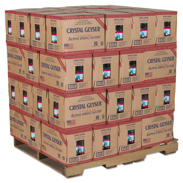 Alpine Spring Water, 1 Gal Bottle, 6/Case, 48 Cases/Pallet