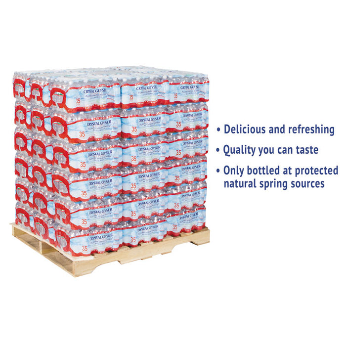 Alpine Spring Water, 16.9 oz Bottle, 35/Case, 54 Cases/Pallet