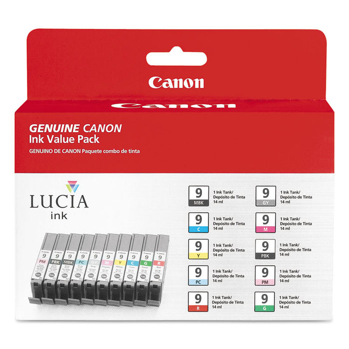 1033B005 (PGI-9) Lucia Ink, Assorted, 10/PK